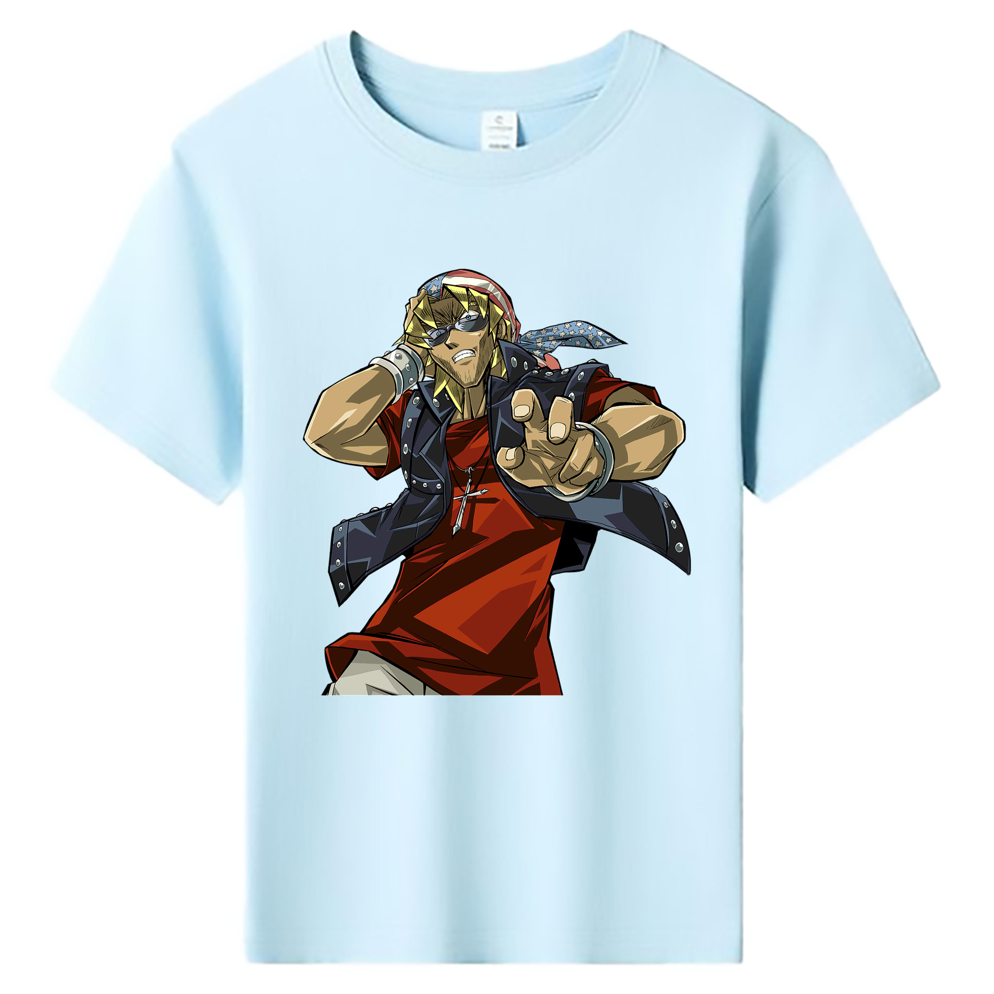 （画像用） 遊☆戯☆王 Yu-Gi-Oh! 綿100％キッズTシャツ（フロントプリント）